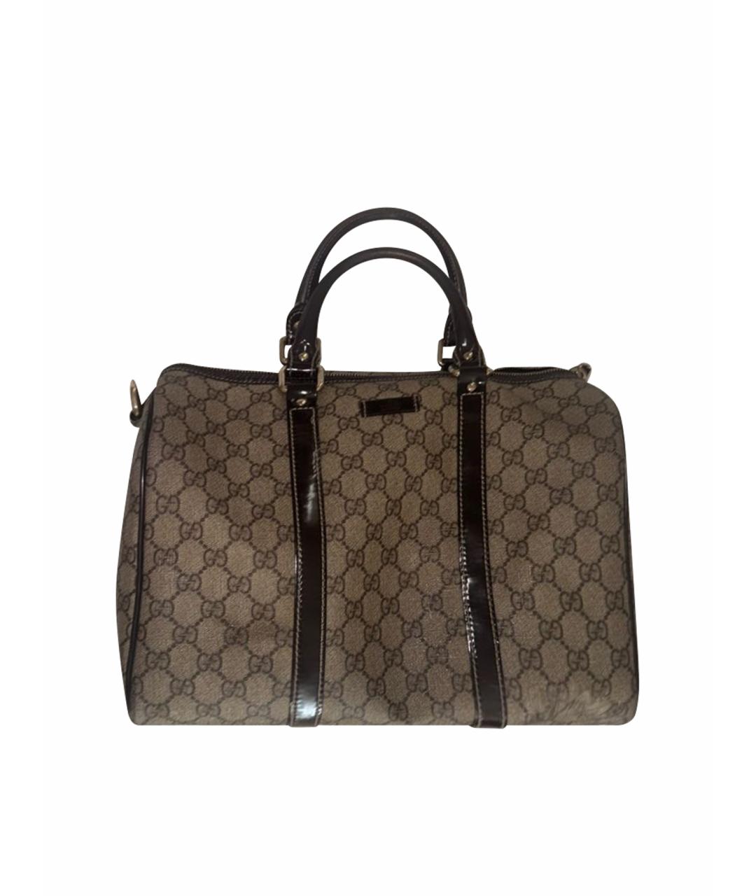 GUCCI Кожаная сумка с короткими ручками, фото 1