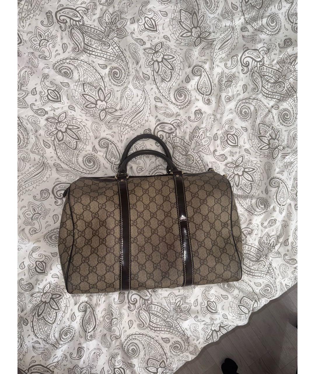 GUCCI Кожаная сумка с короткими ручками, фото 3