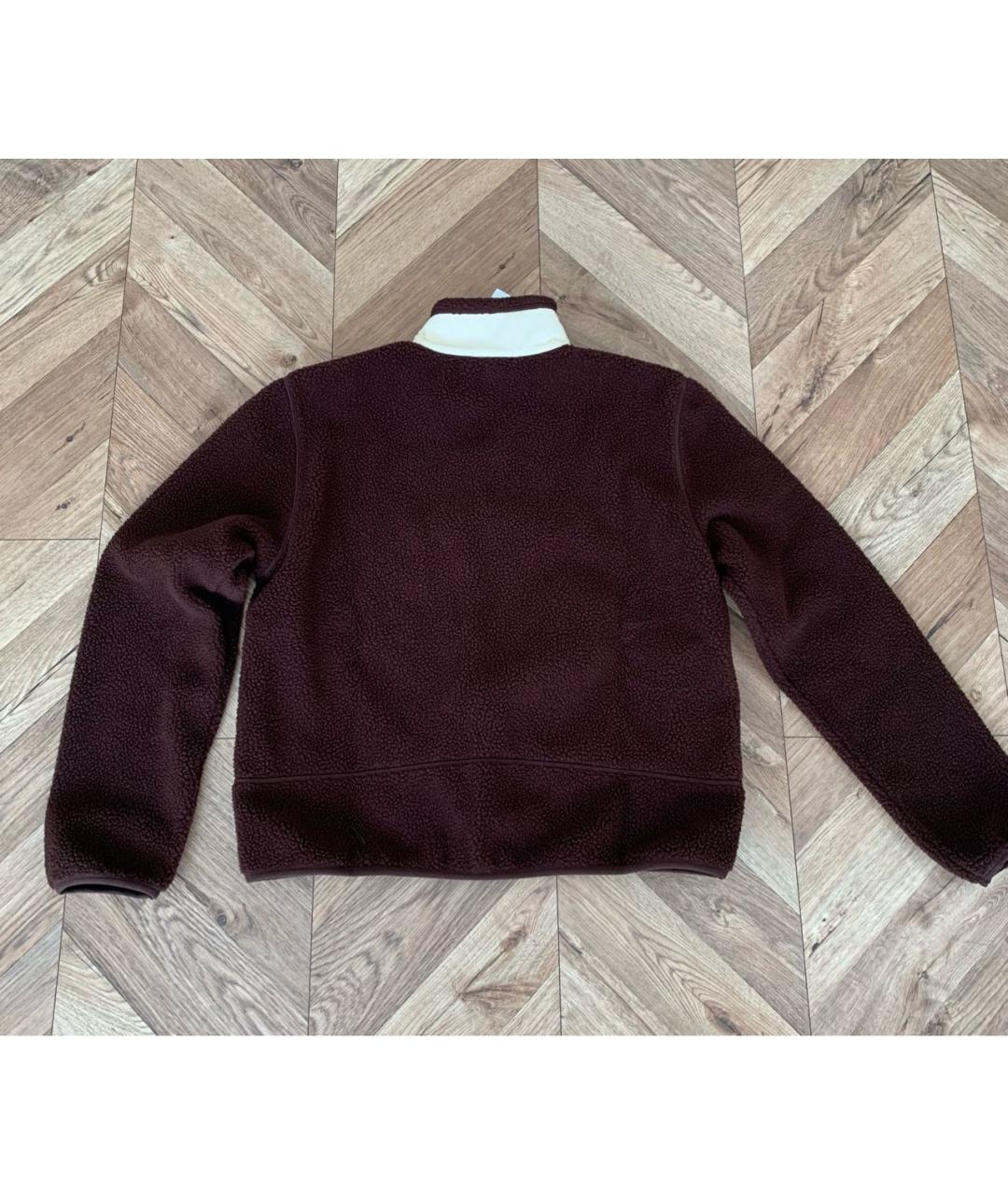 SPORTY AND RICH Коричневая полиэстеровая спортивная куртка, фото 5