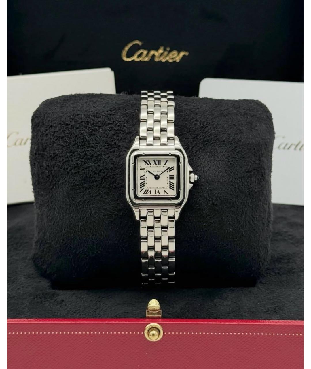 CARTIER Серебряные часы, фото 2