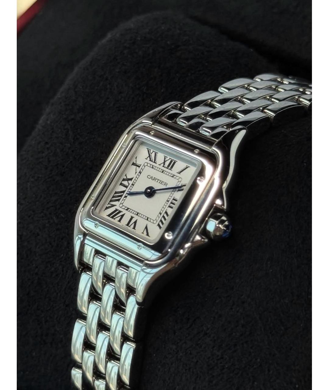 CARTIER Серебряные часы, фото 4