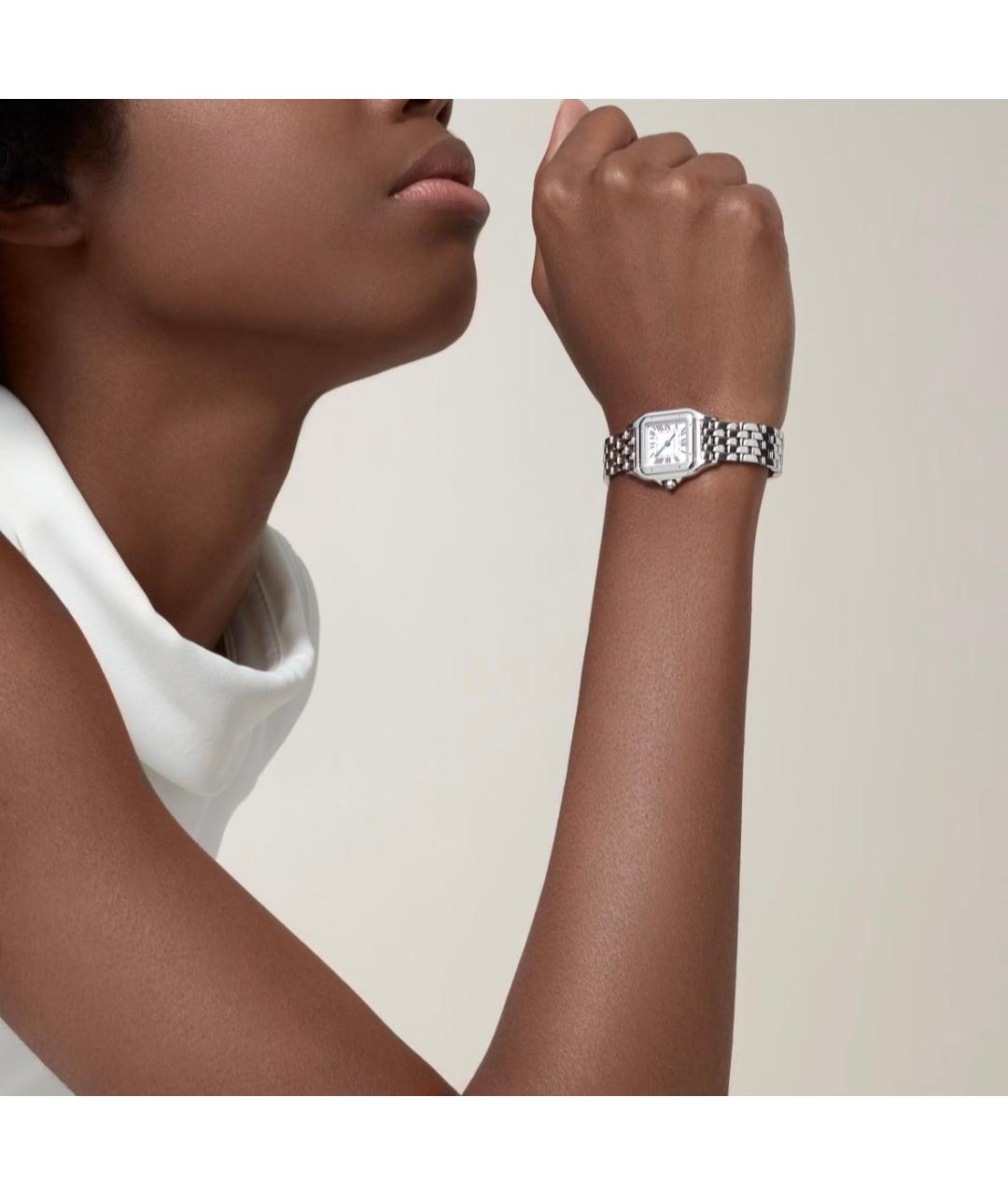 CARTIER Серебряные часы, фото 8