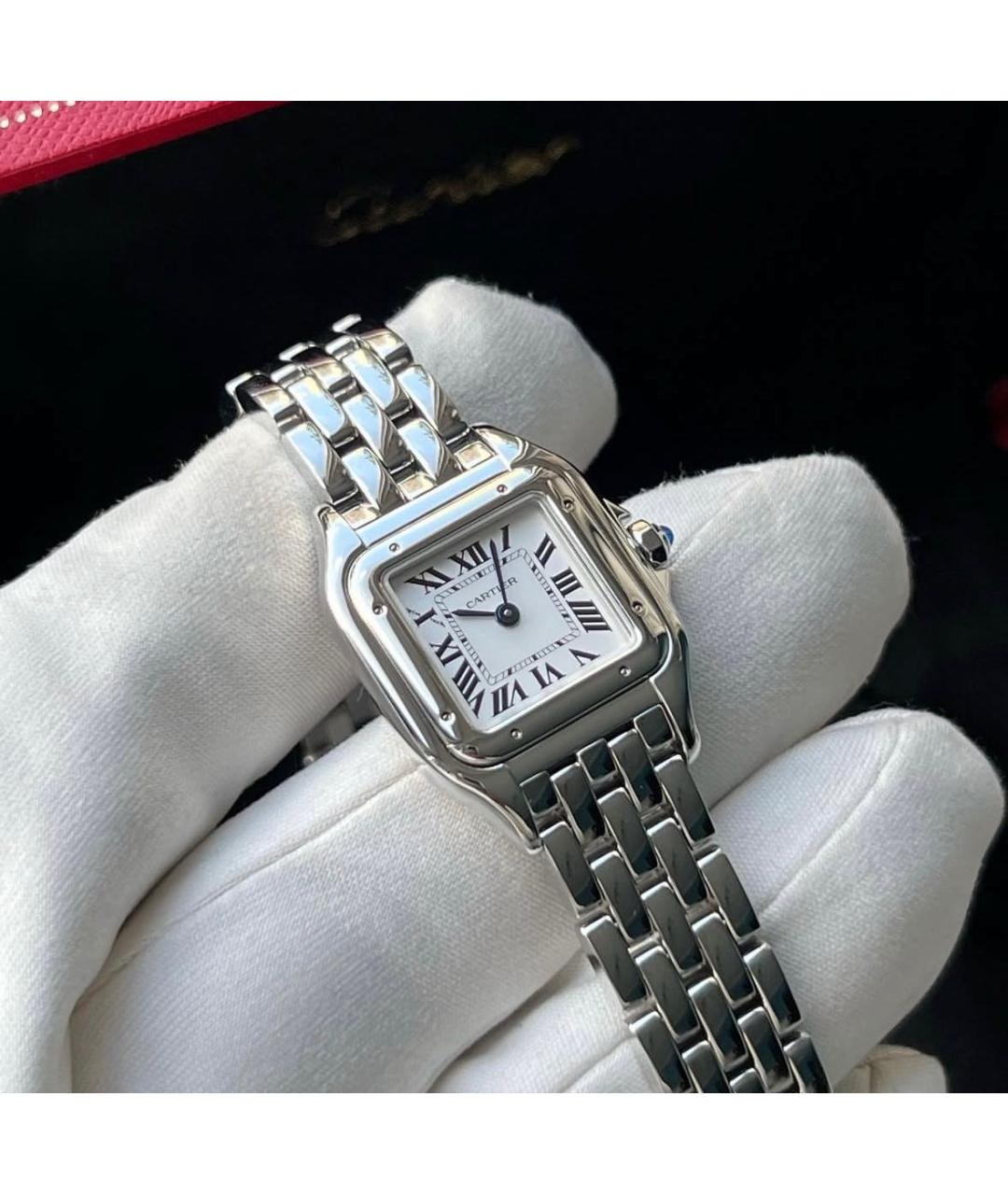 CARTIER Серебряные часы, фото 5