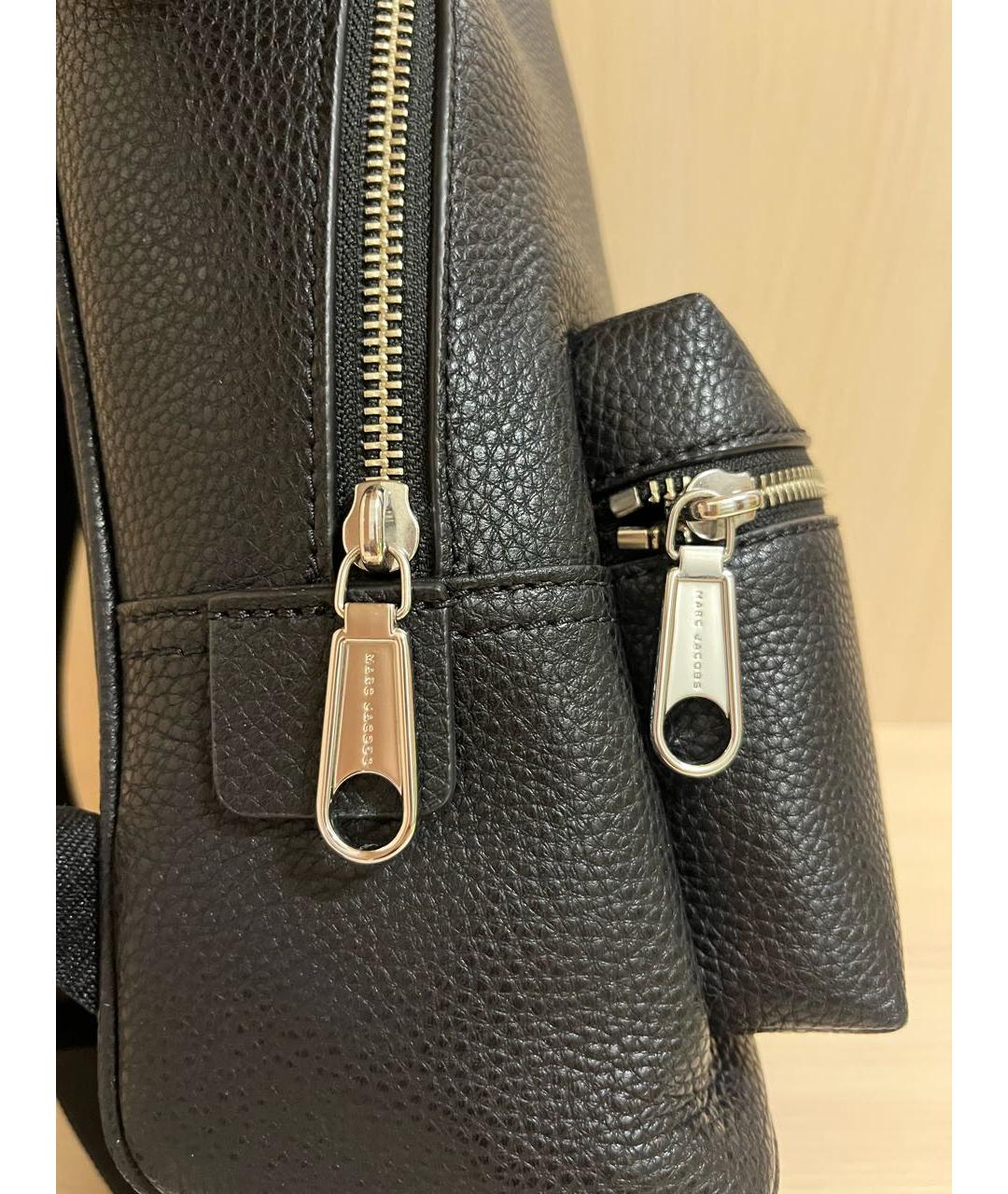 MARC JACOBS Черный кожаный рюкзак, фото 2