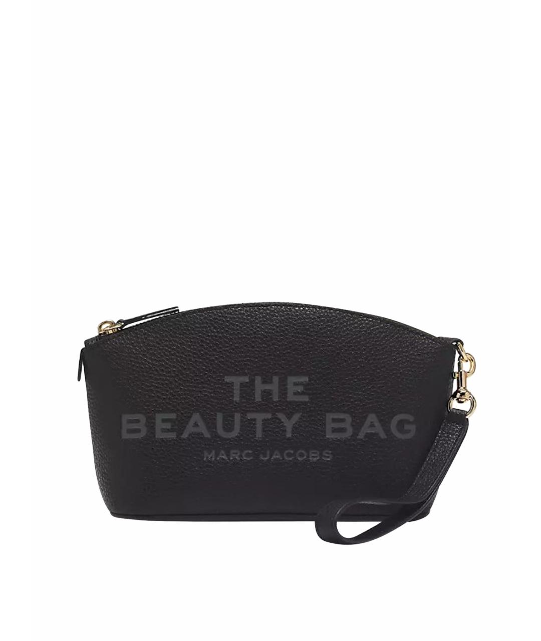 MARC JACOBS Черная кожаная косметичка, фото 1