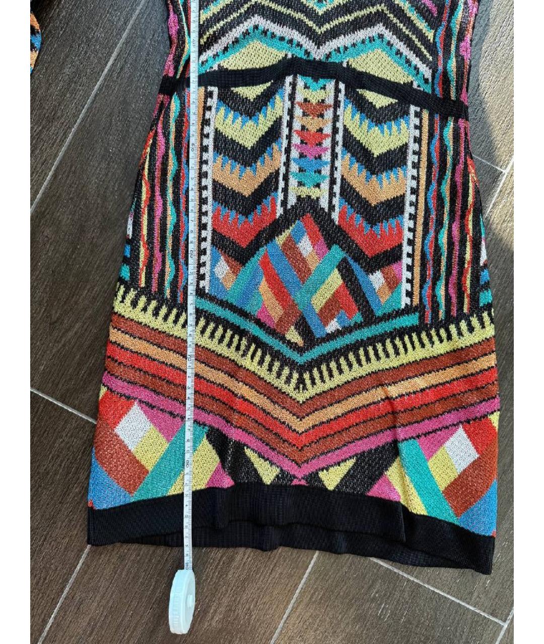 BALMAIN Мульти вискозное платье, фото 6