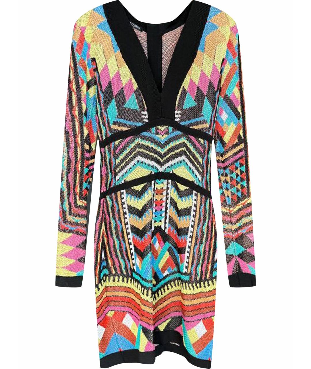 BALMAIN Мульти вискозное платье, фото 1