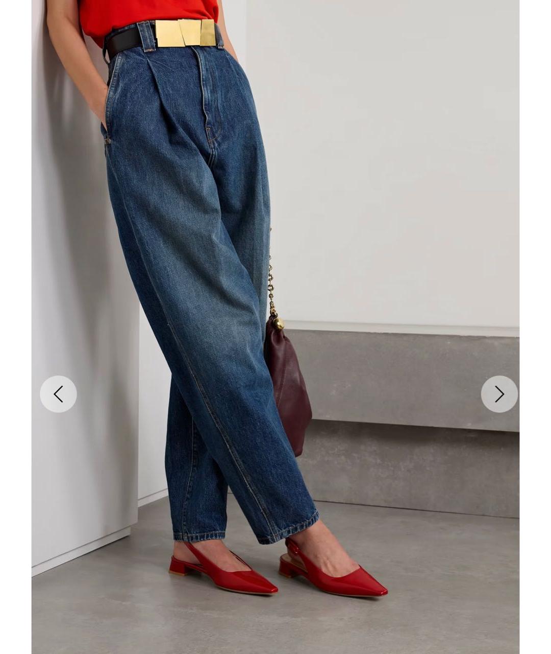 GIANVITO ROSSI Красные кожаные туфли, фото 7