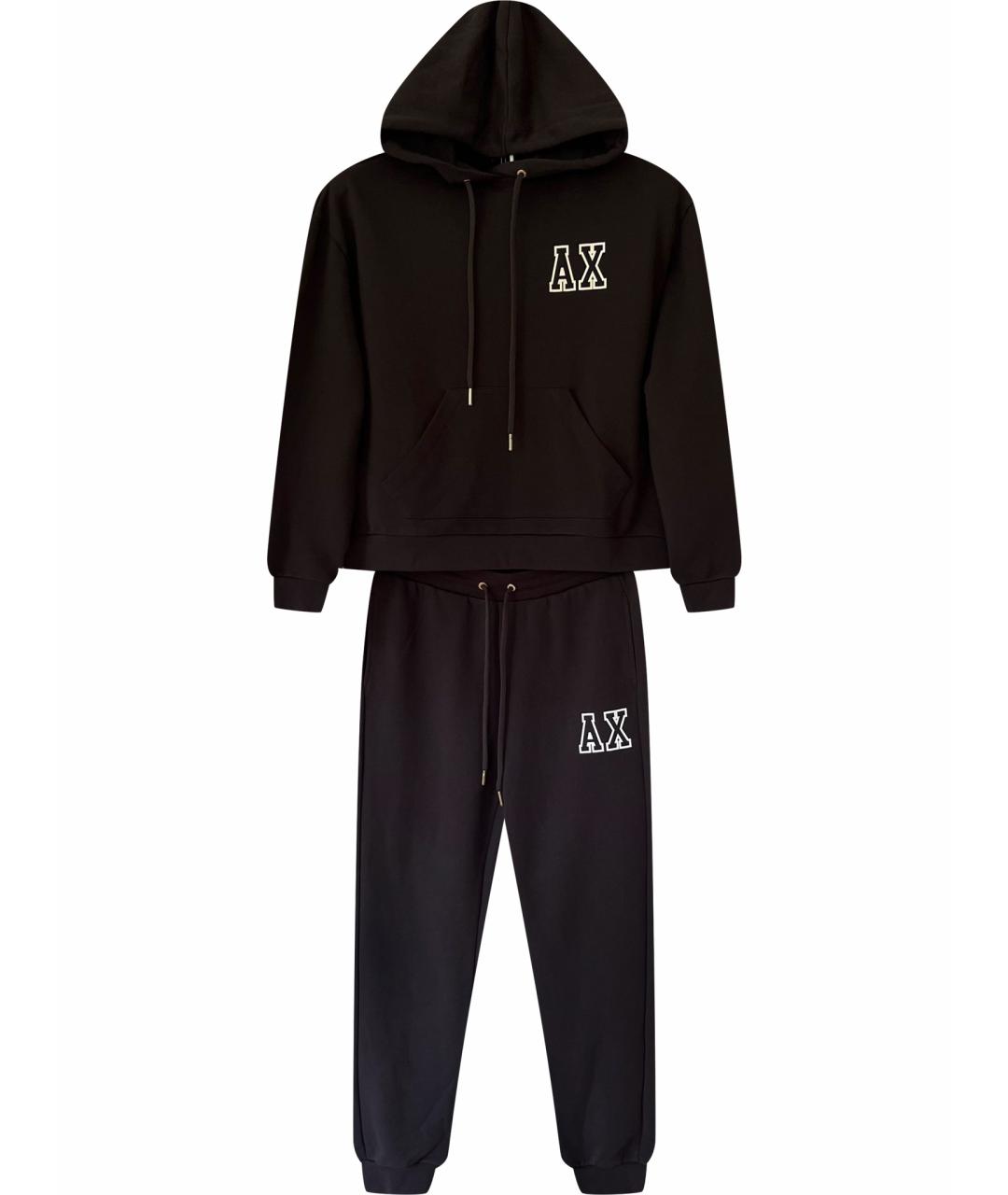 ARMANI EXCHANGE Серый хлопковый спортивные костюмы, фото 1