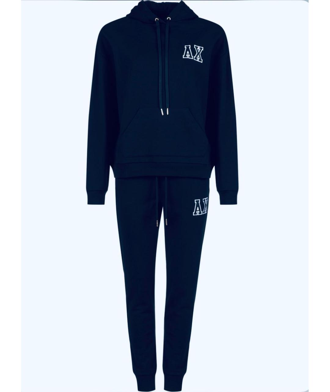 ARMANI EXCHANGE Серый хлопковый спортивные костюмы, фото 2