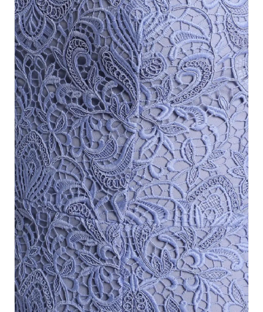ETRO Голубое полиэстеровое платье, фото 2