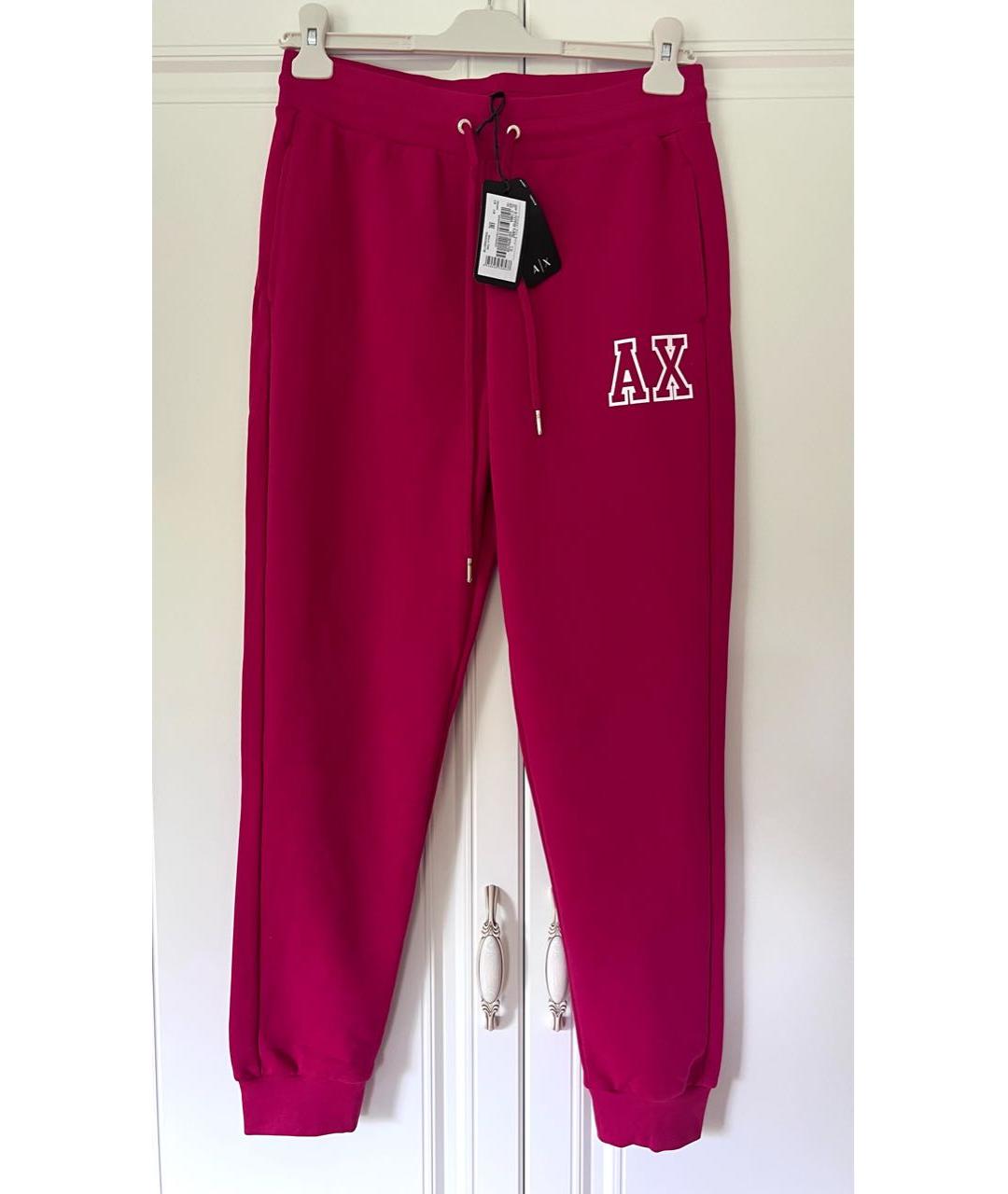ARMANI EXCHANGE Бордовый хлопковый спортивные костюмы, фото 8