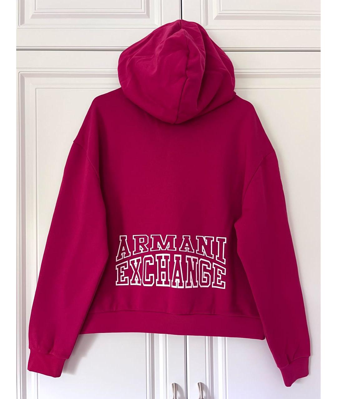 ARMANI EXCHANGE Бордовый хлопковый спортивные костюмы, фото 3