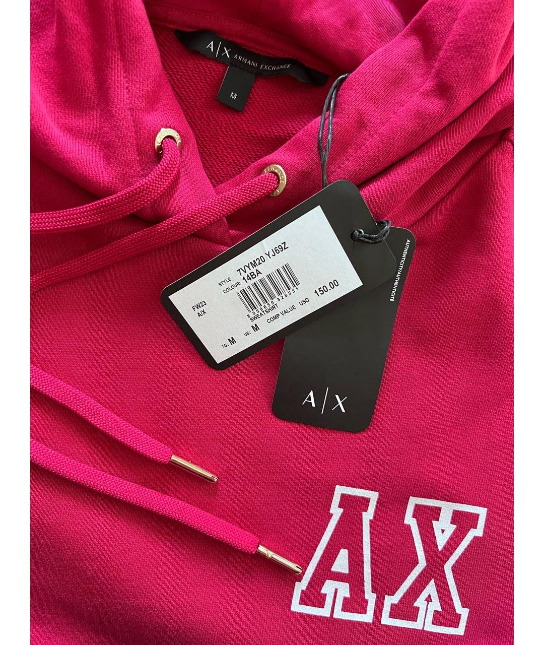 ARMANI EXCHANGE Бордовый хлопковый спортивные костюмы, фото 4