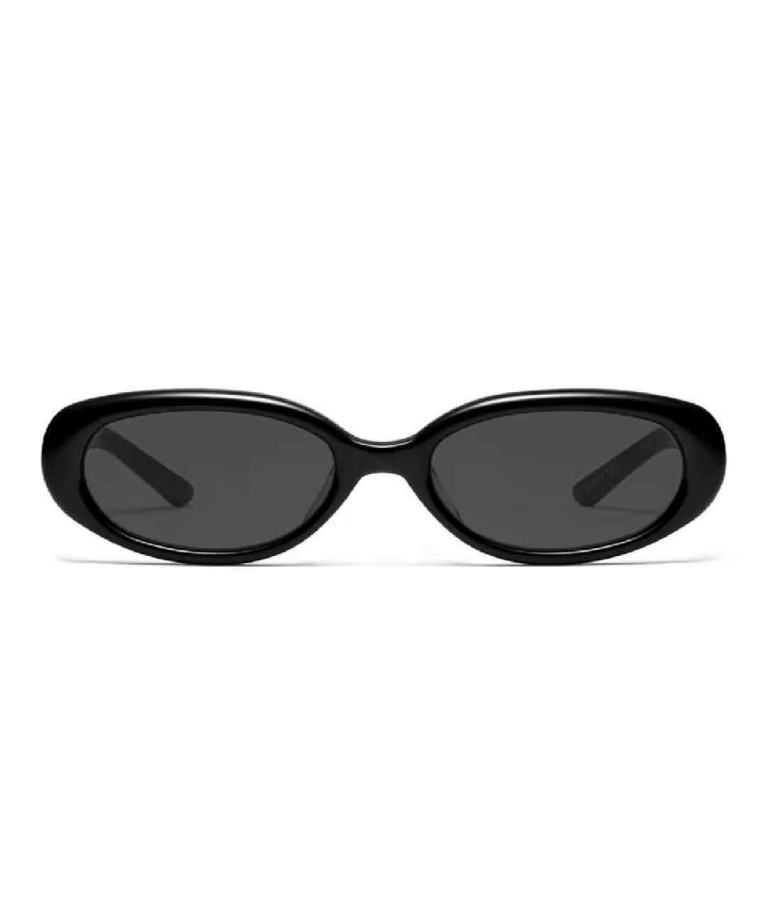 MAISON MARGIELA Черные пластиковые солнцезащитные очки, фото 2