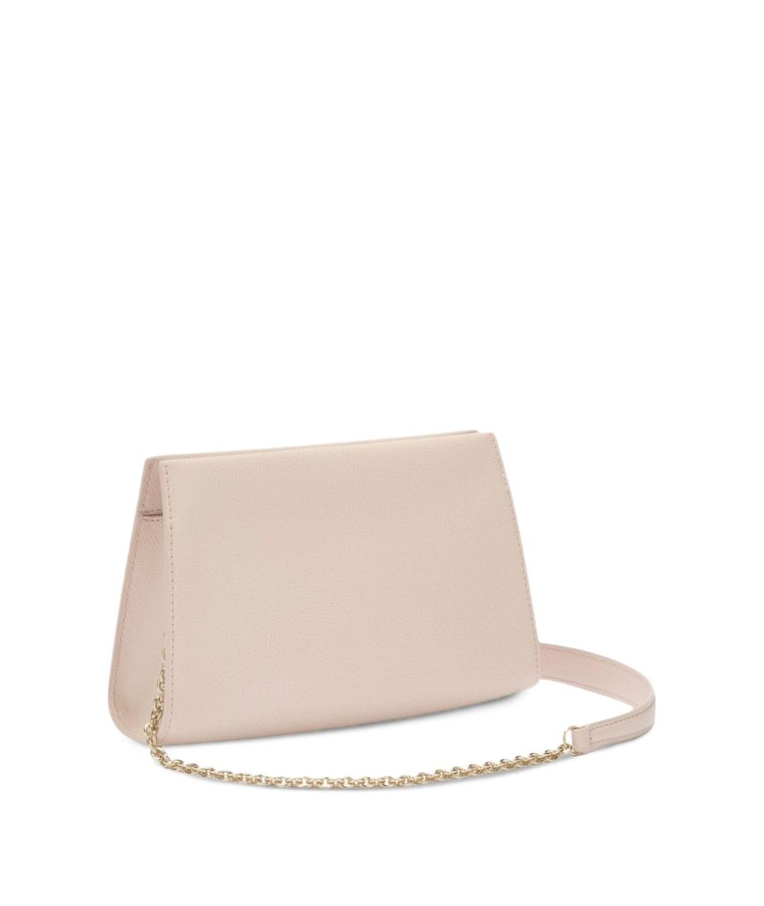 FURLA Бежевая кожаная сумка через плечо, фото 3