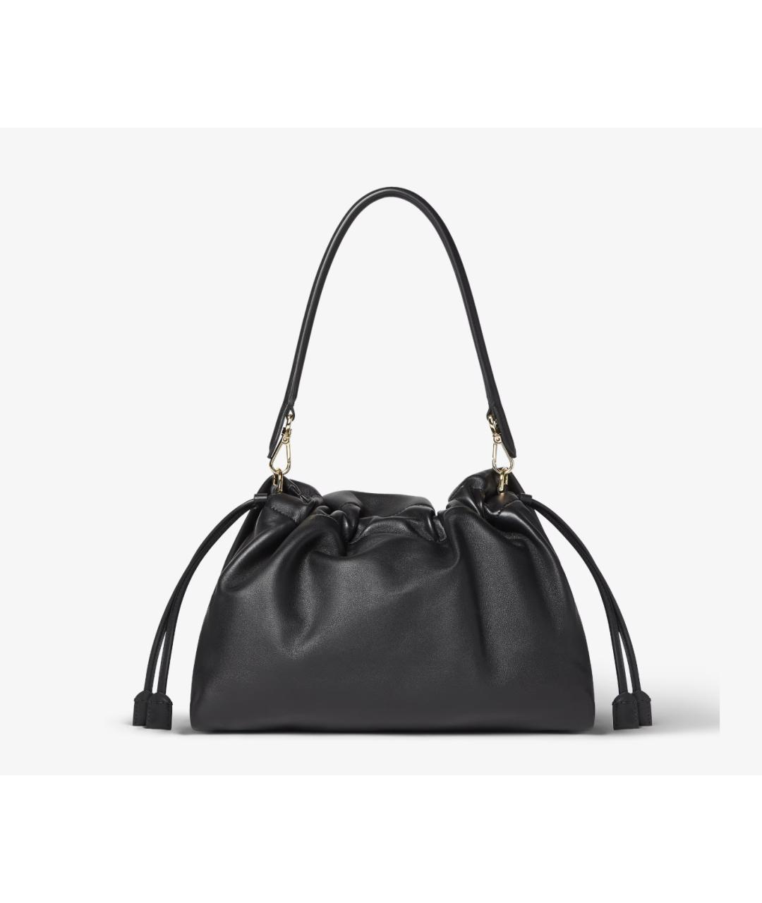 FENDI Черная кожаная сумка через плечо, фото 3