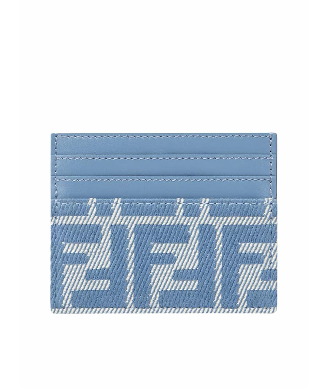 FENDI Синий кардхолдер, фото 1