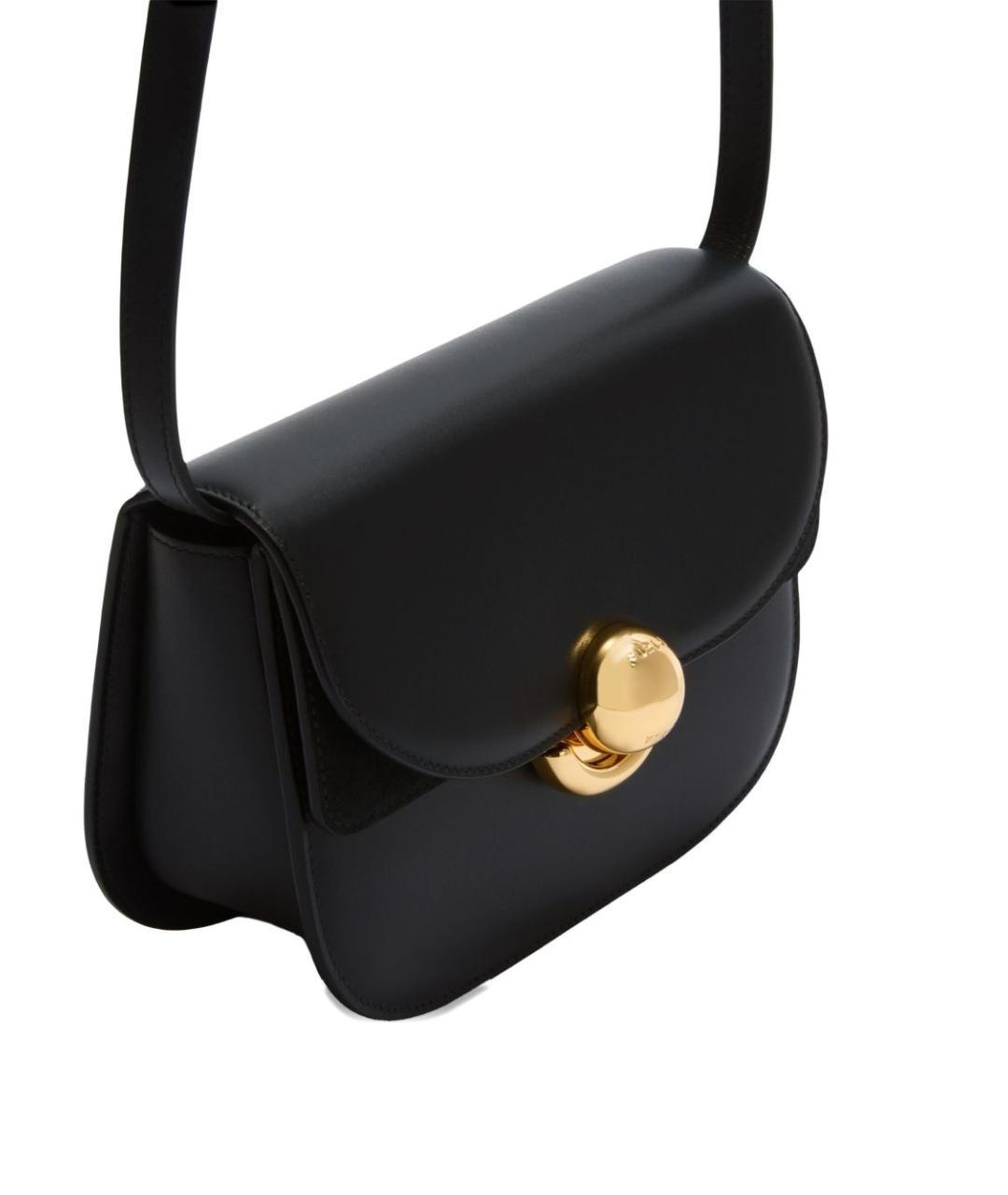 FURLA Черная кожаная сумка через плечо, фото 2