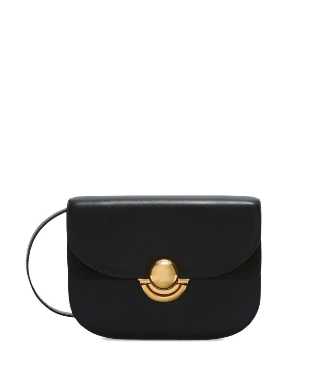 FURLA Черная кожаная сумка через плечо, фото 1