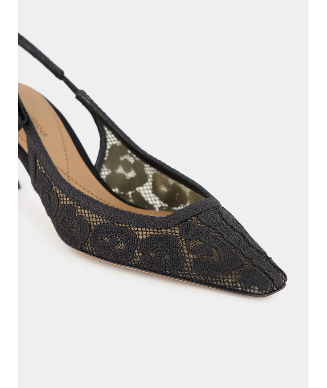 DOLCE&GABBANA Черные туфли, фото 7