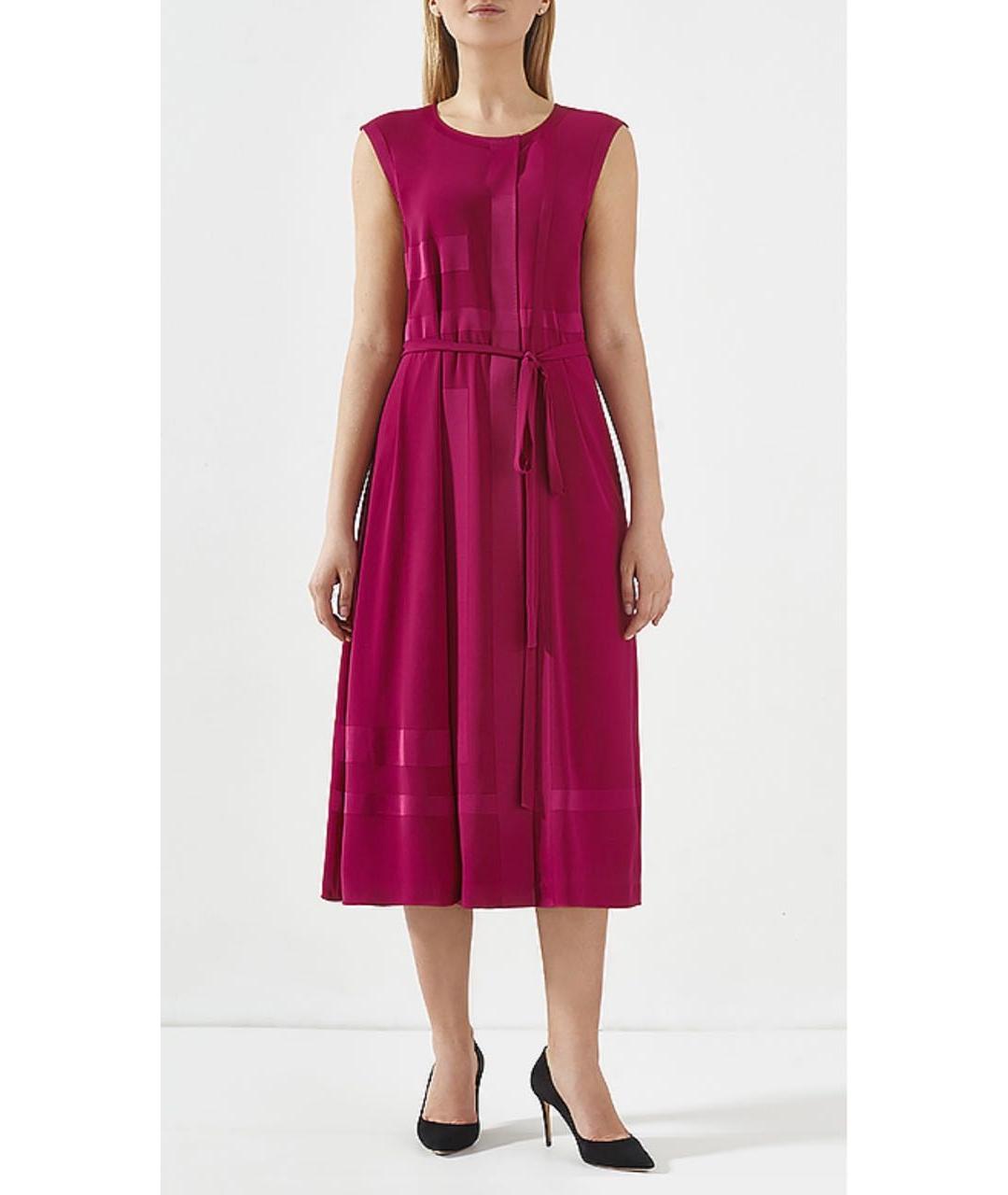 ESCADA Фуксия ацетатное повседневное платье, фото 2