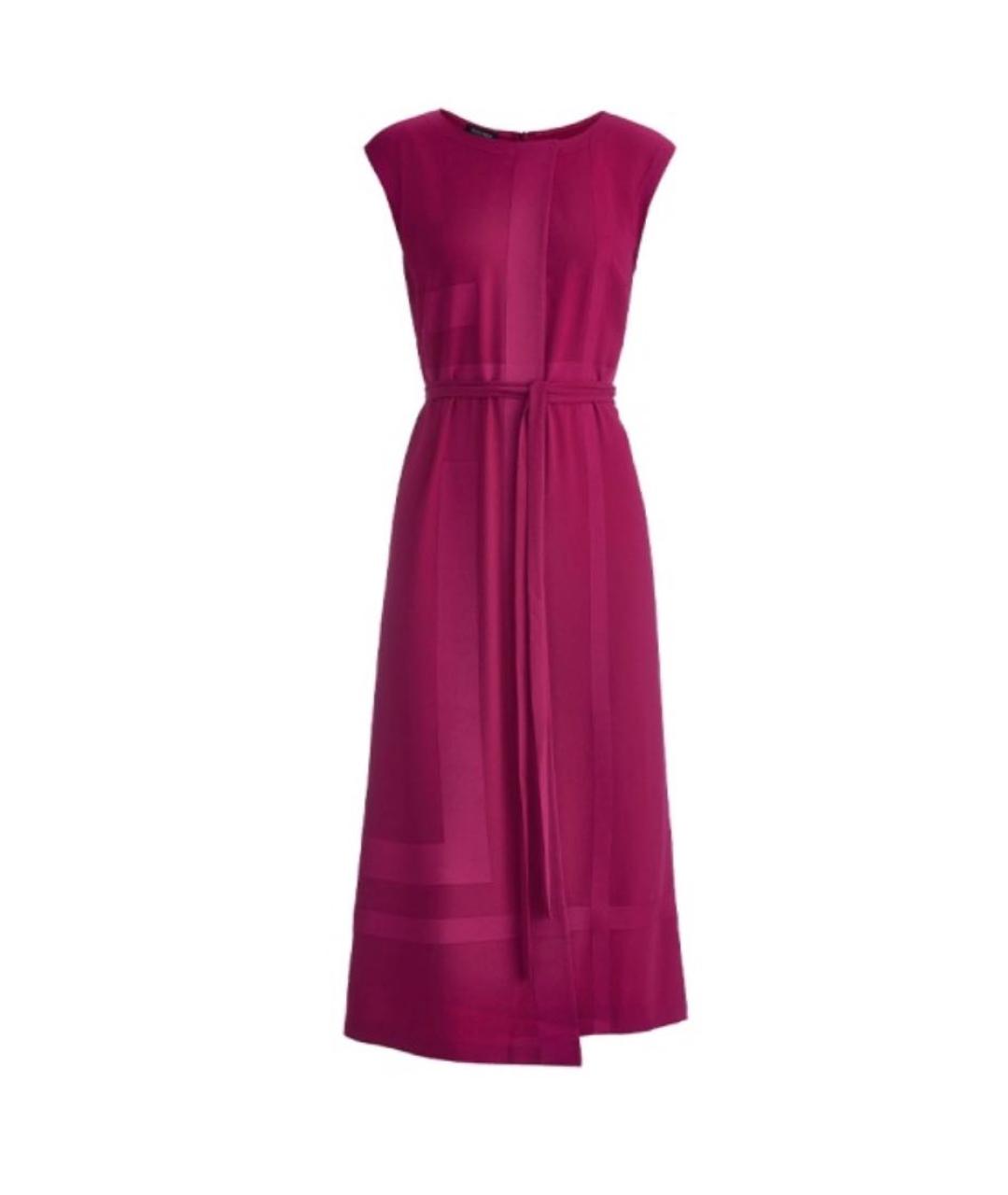 ESCADA Фуксия ацетатное повседневное платье, фото 1