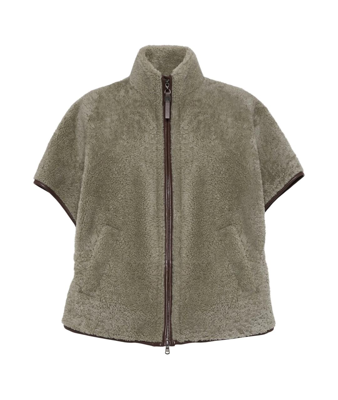 BRUNELLO CUCINELLI Бежевая куртка, фото 1