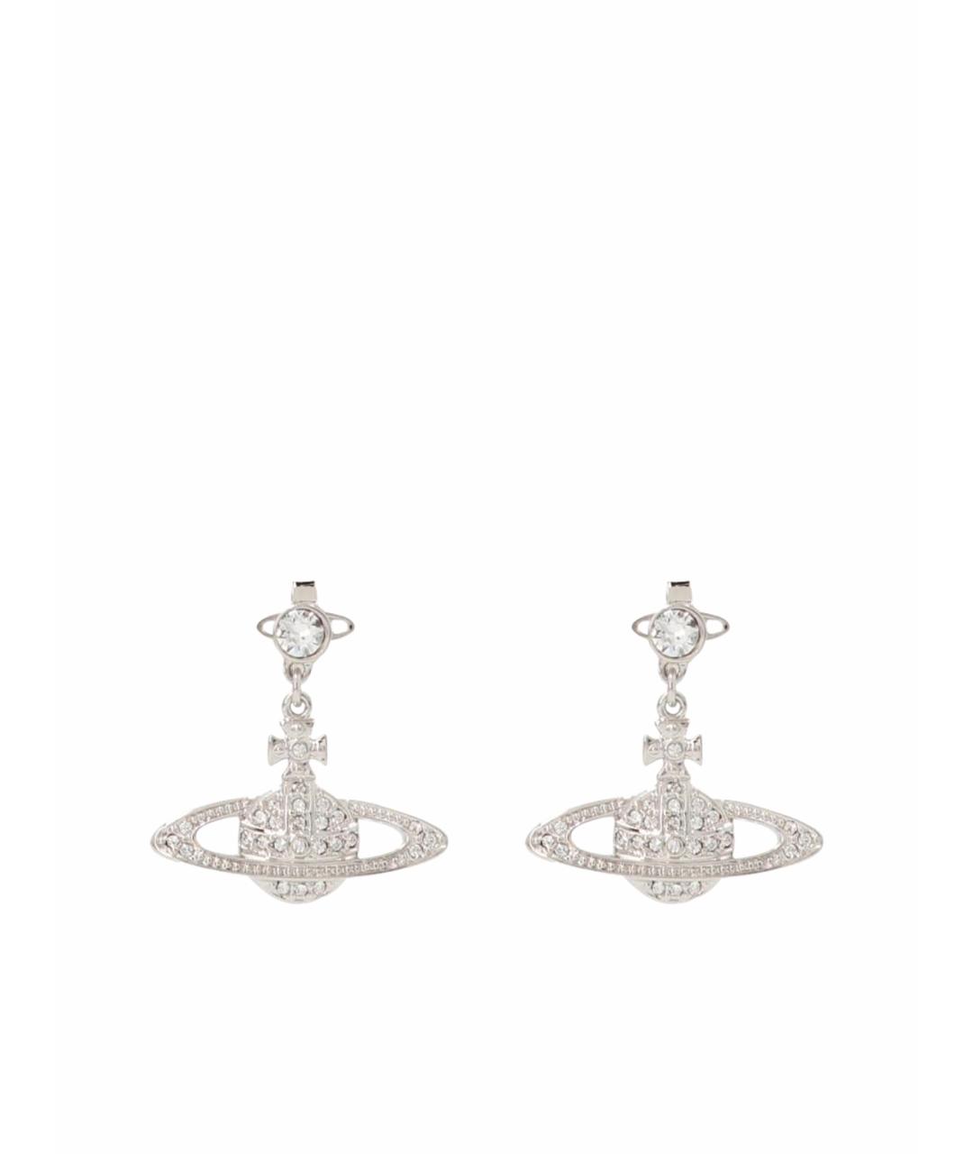 VIVIENNE WESTWOOD Серебряные латунные серьги, фото 1
