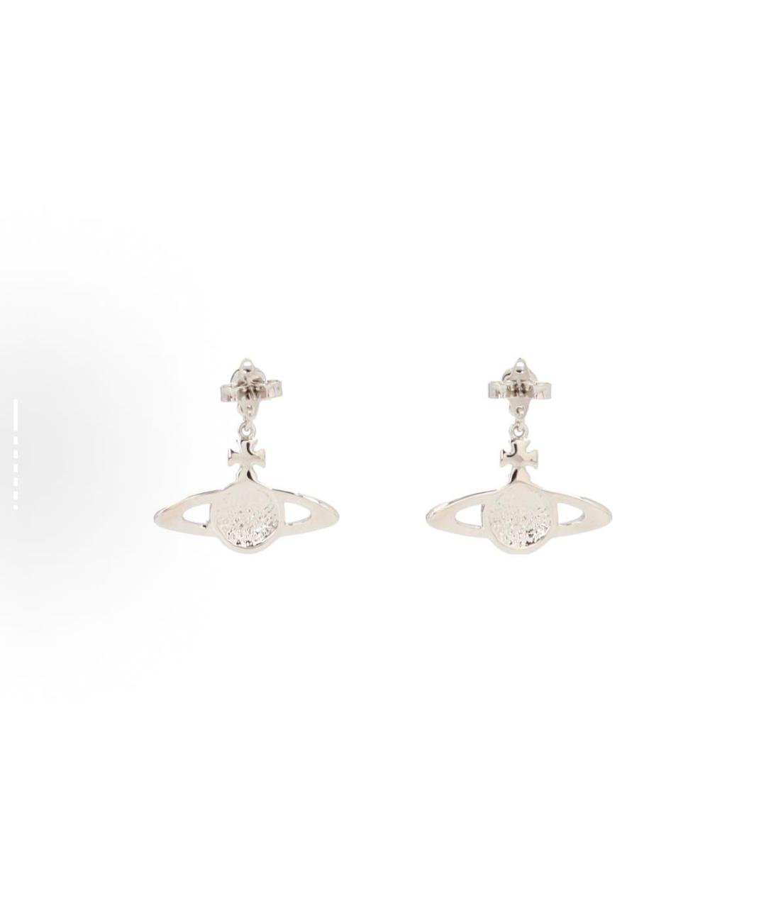 VIVIENNE WESTWOOD Серебряные латунные серьги, фото 2