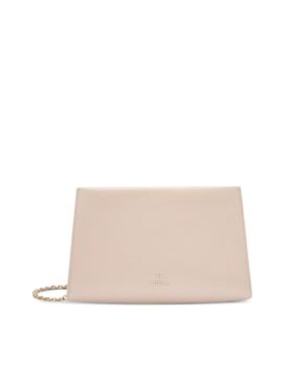 FURLA Бежевая кожаная сумка через плечо, фото 2