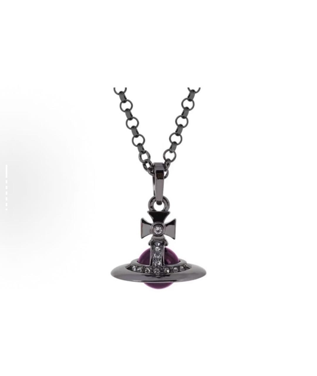 VIVIENNE WESTWOOD Серебрянный латунный кулон, фото 3
