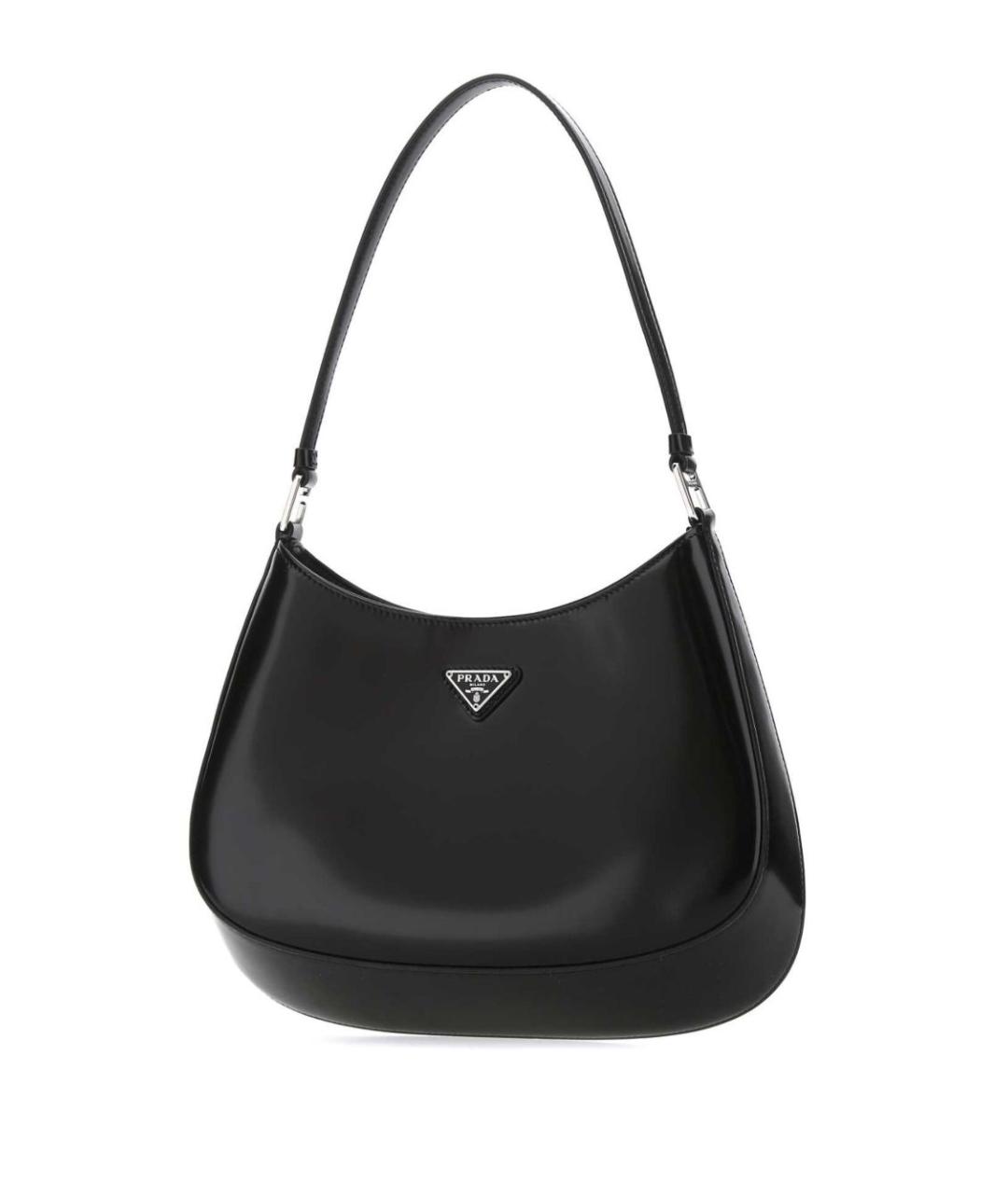 PRADA Черная кожаная сумка через плечо, фото 3