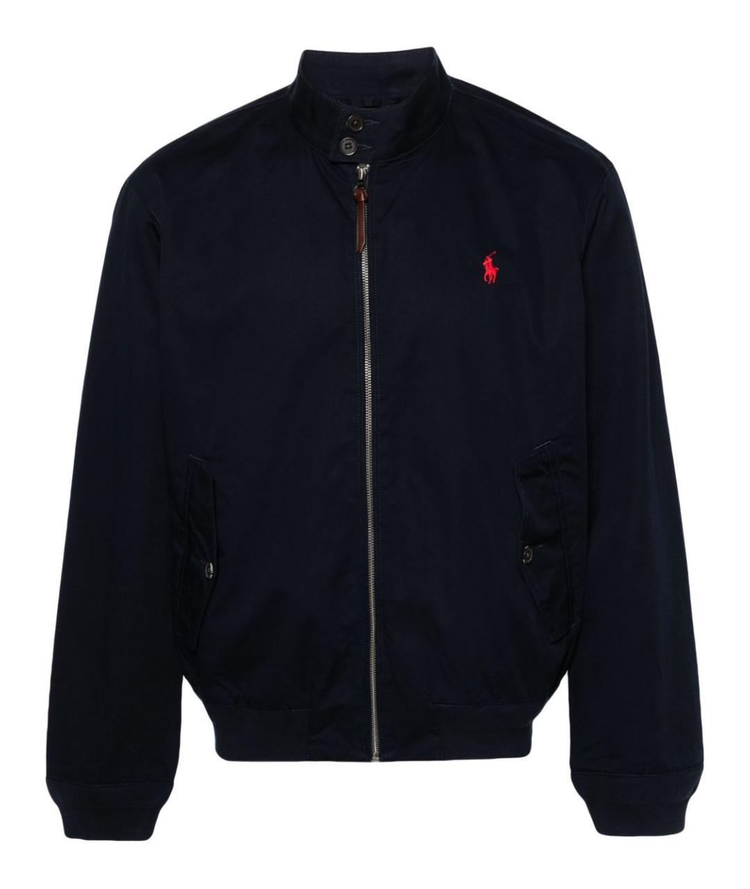 POLO RALPH LAUREN Темно-синяя хлопковая куртка, фото 1