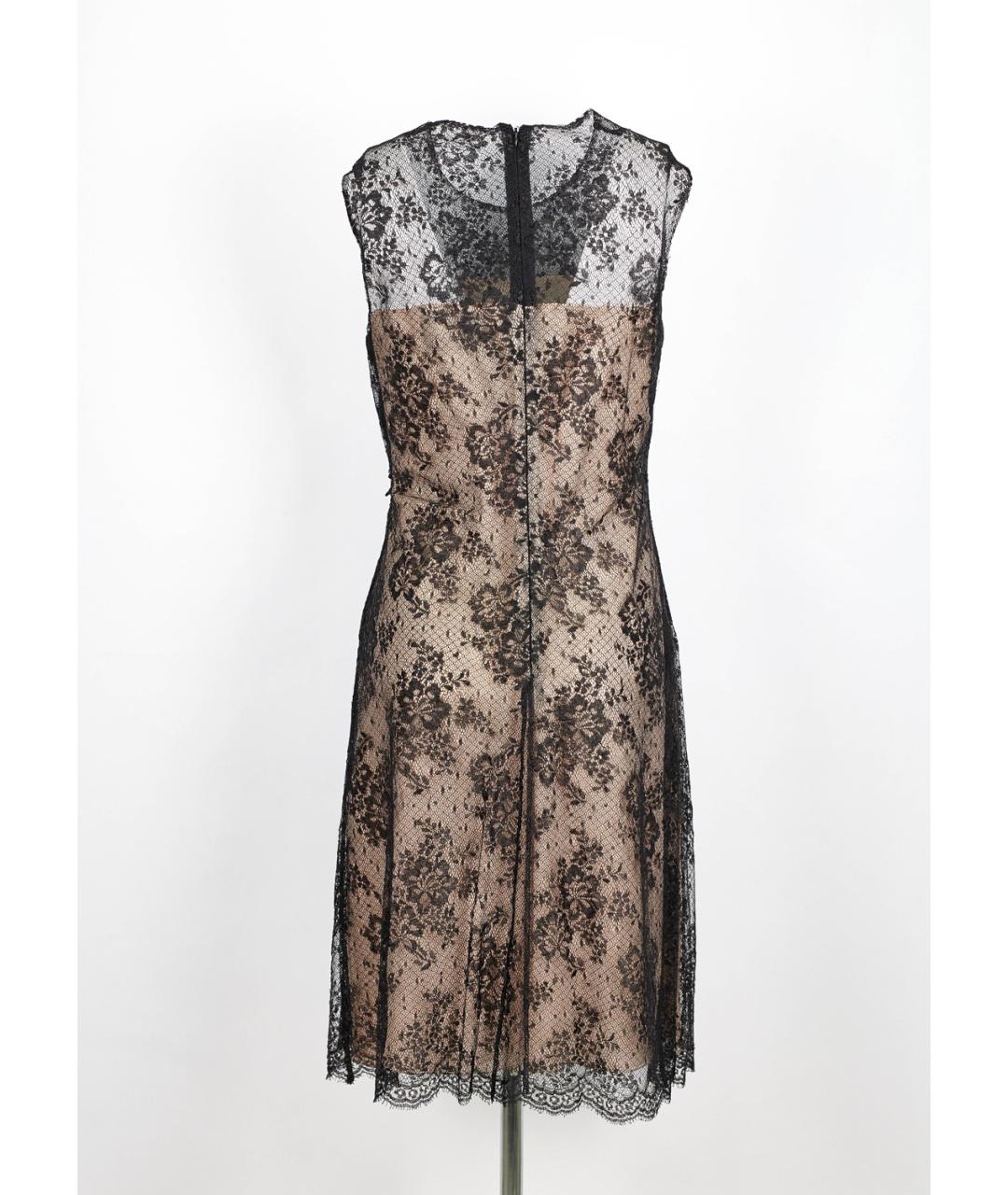 VALENTINO Черное коктейльное платье, фото 4