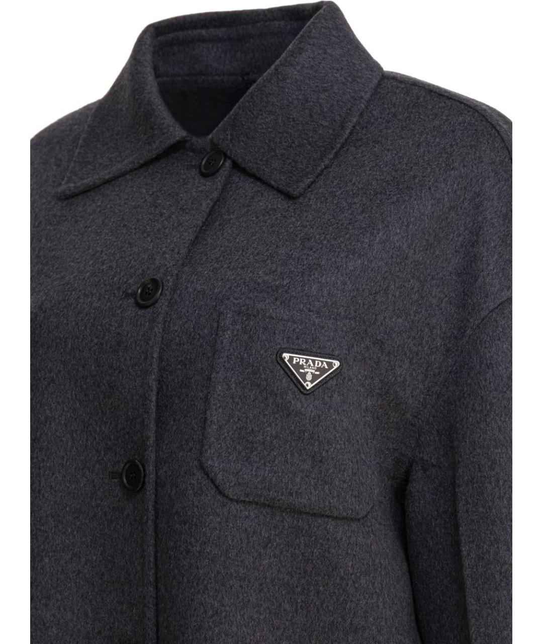 PRADA Серая рубашка, фото 2