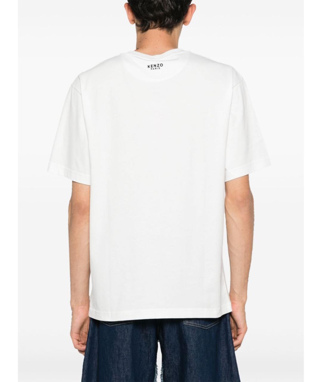 KENZO Белая футболка, фото 4