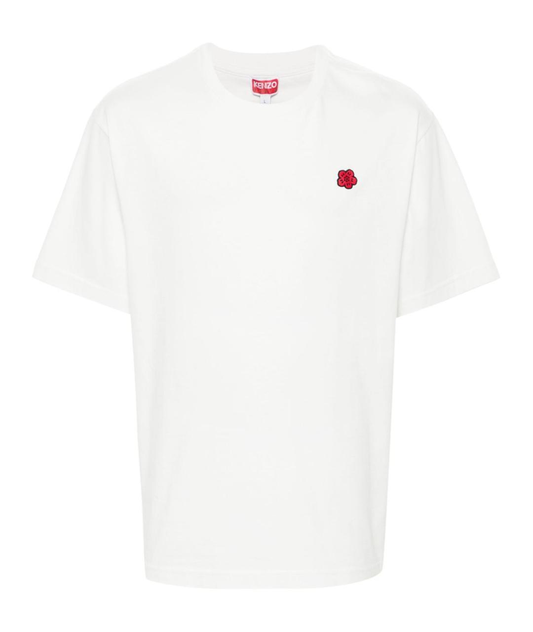 KENZO Белая футболка, фото 1