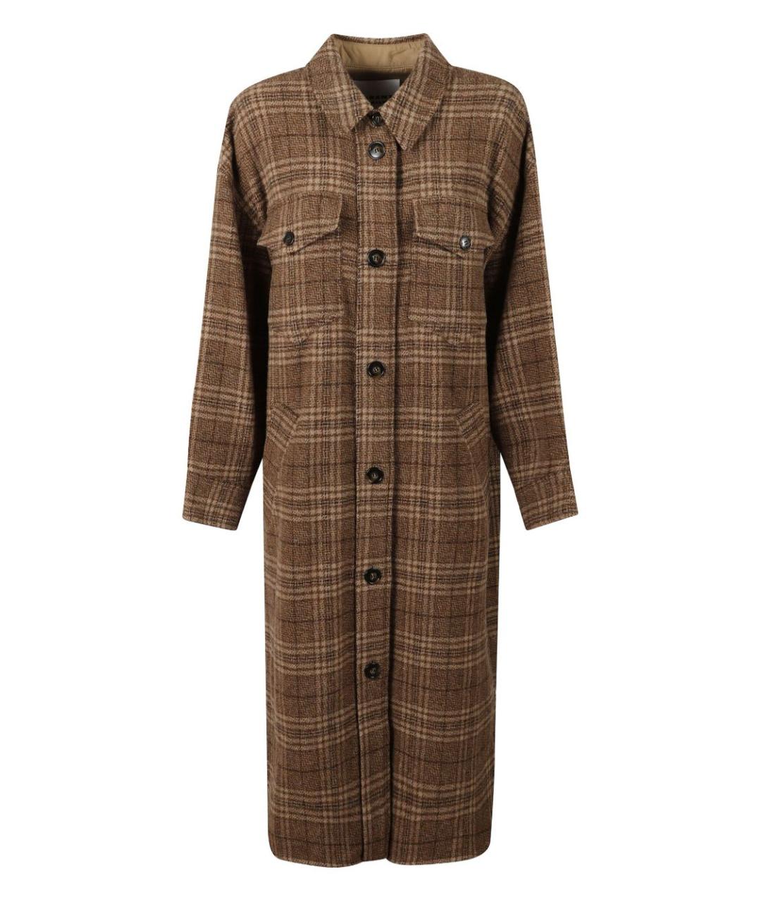 ISABEL MARANT ETOILE Коричневое пальто, фото 1