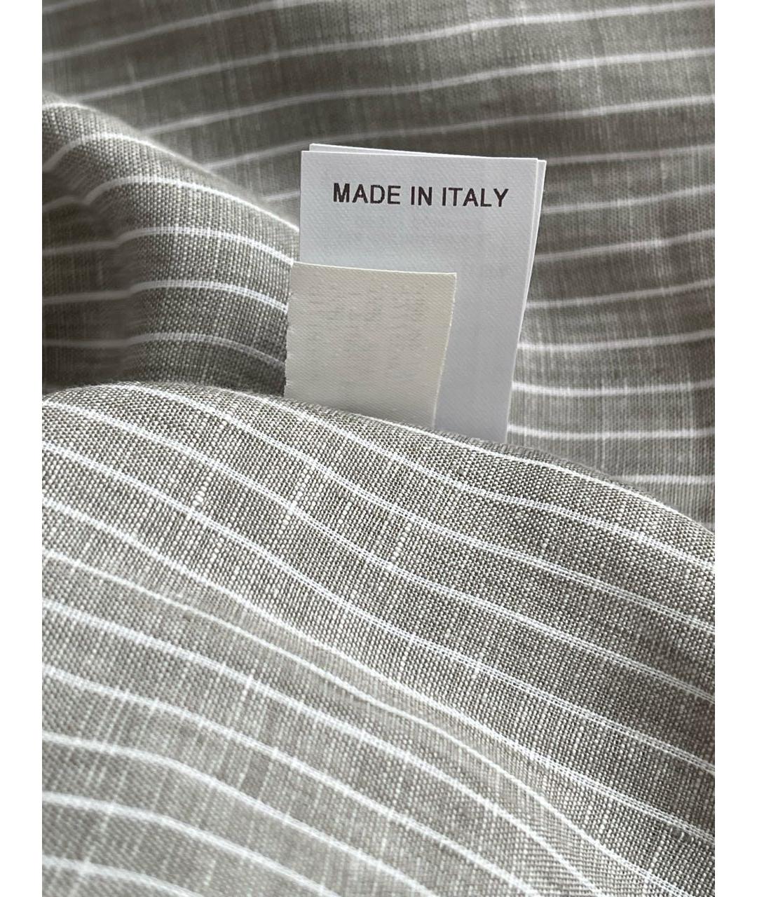 BRUNELLO CUCINELLI Льняная кэжуал рубашка, фото 2
