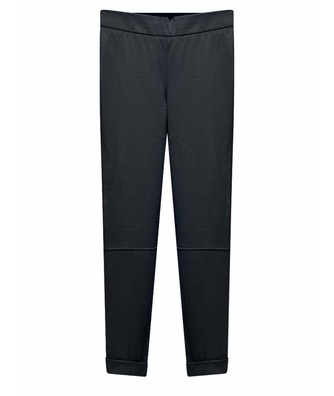 TOM FORD Черные шерстяные прямые брюки, фото 1