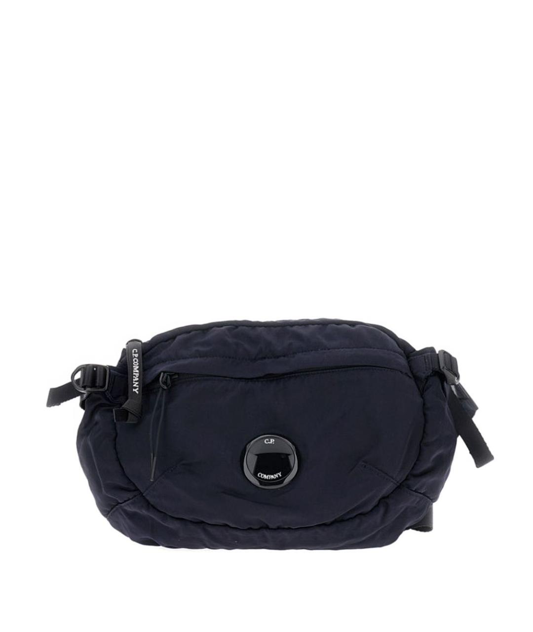 CP COMPANY Черная синтетическая сумка на плечо, фото 1