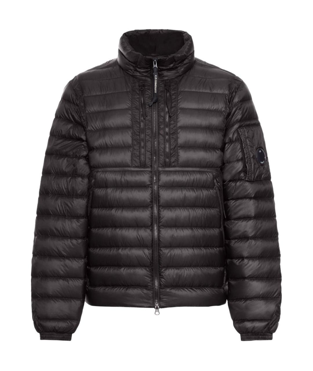 CP COMPANY Черная полиамидовая куртка, фото 1