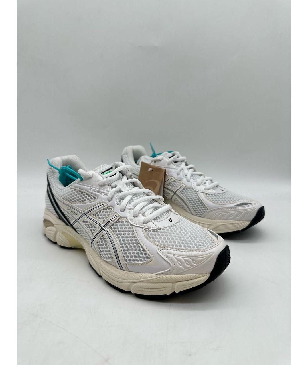 ASICS Белые текстильные низкие кроссовки / кеды, фото 6