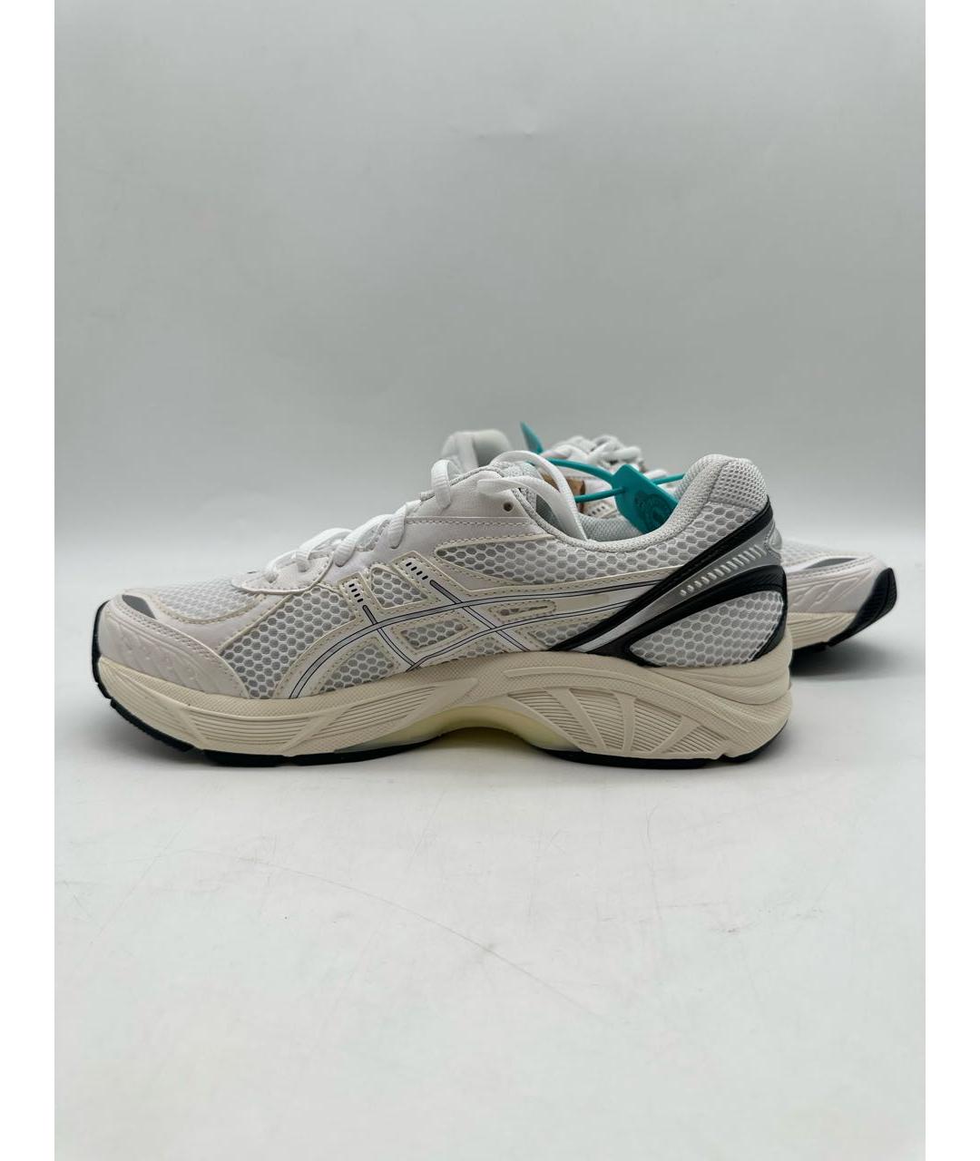 ASICS Белые текстильные низкие кроссовки / кеды, фото 3