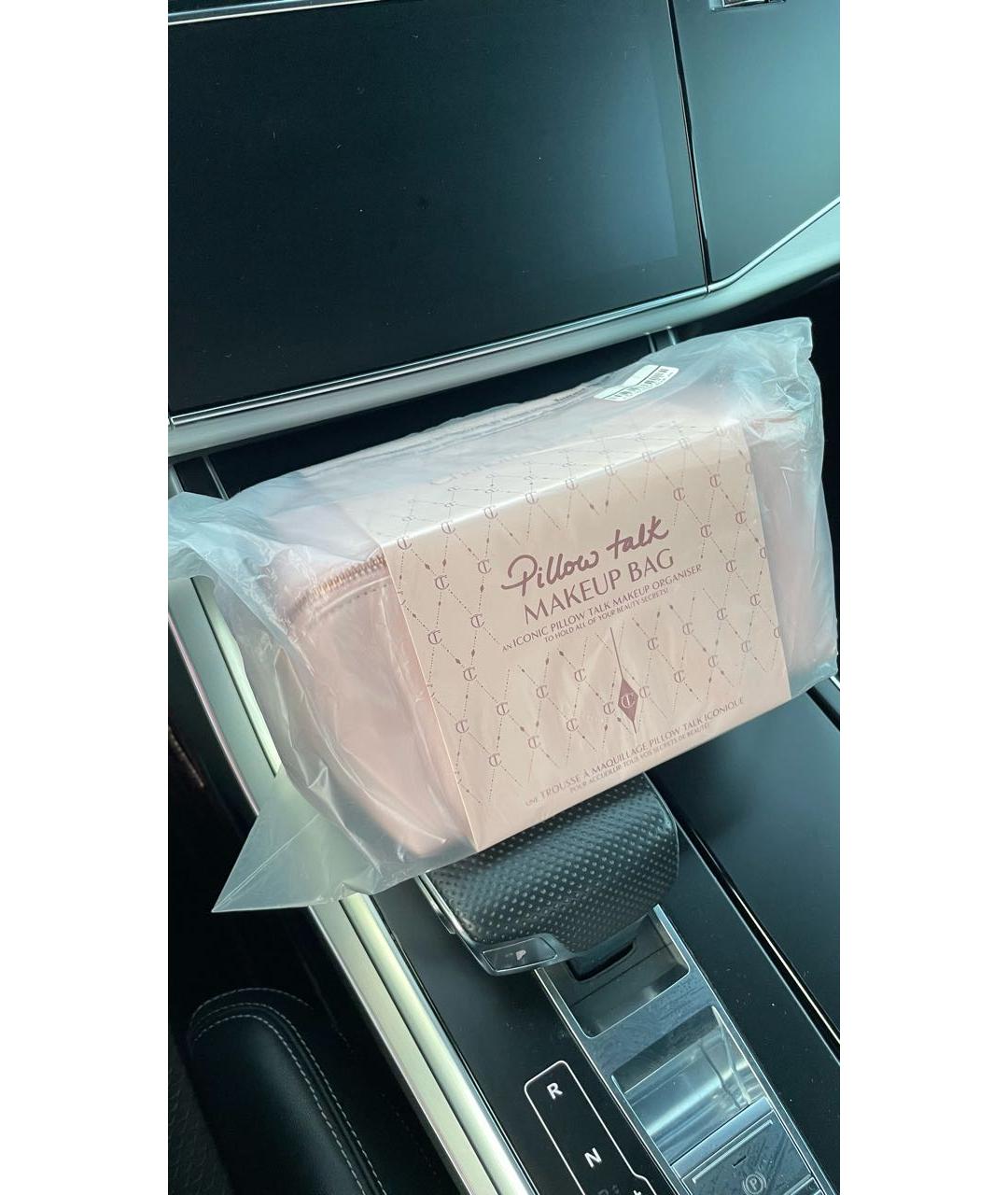 CHARLOTTE TILBURY Розовая косметичка из искусственной кожи, фото 2