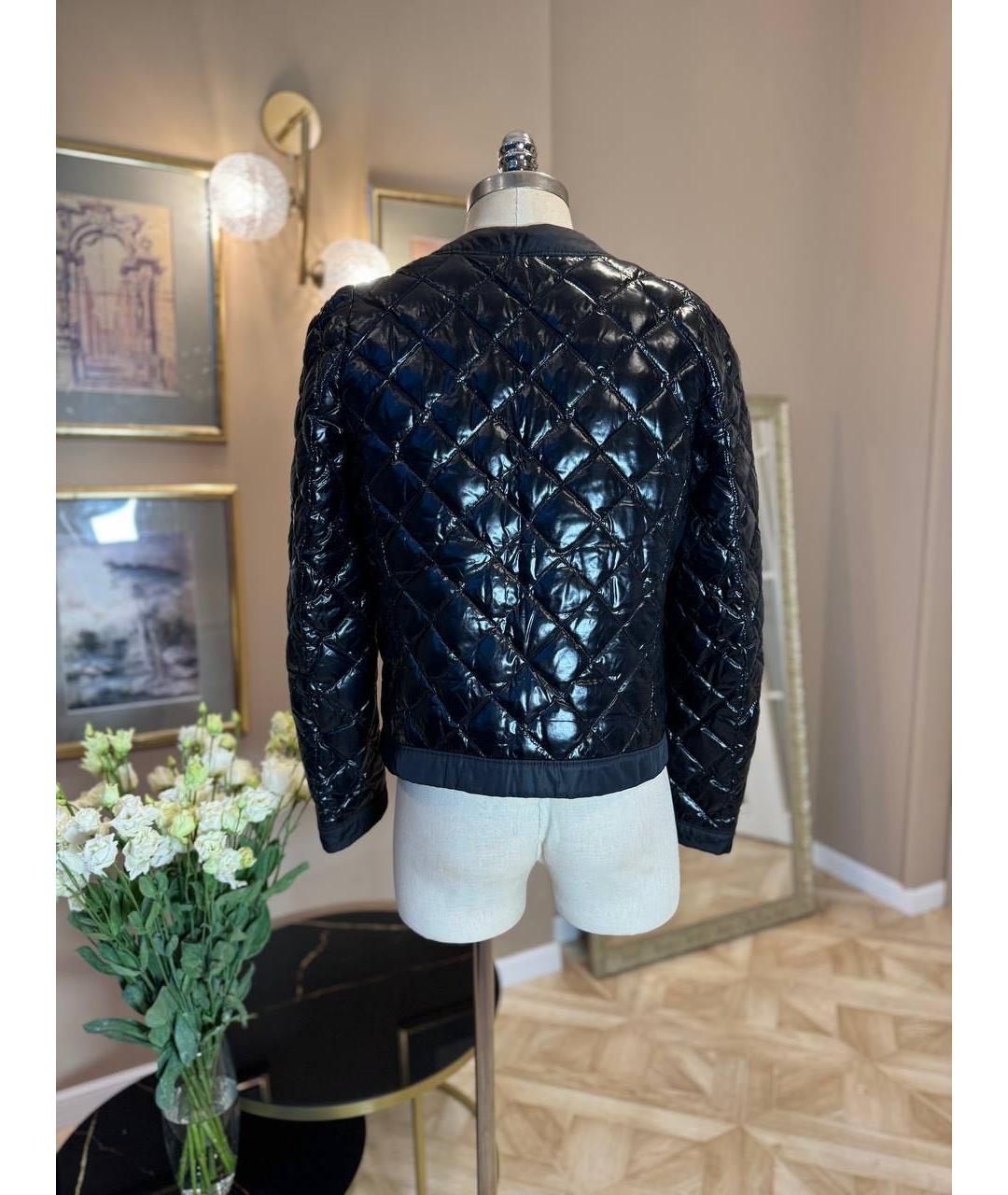 MONCLER Черная куртка, фото 2