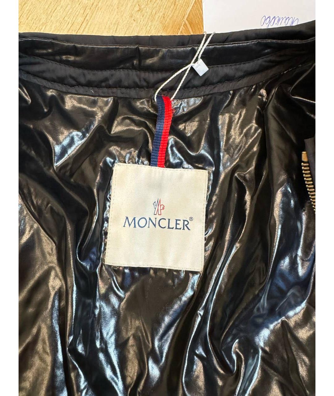 MONCLER Черная куртка, фото 3