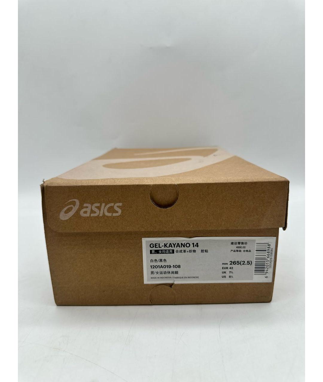ASICS Мульти текстильные низкие кроссовки / кеды, фото 8