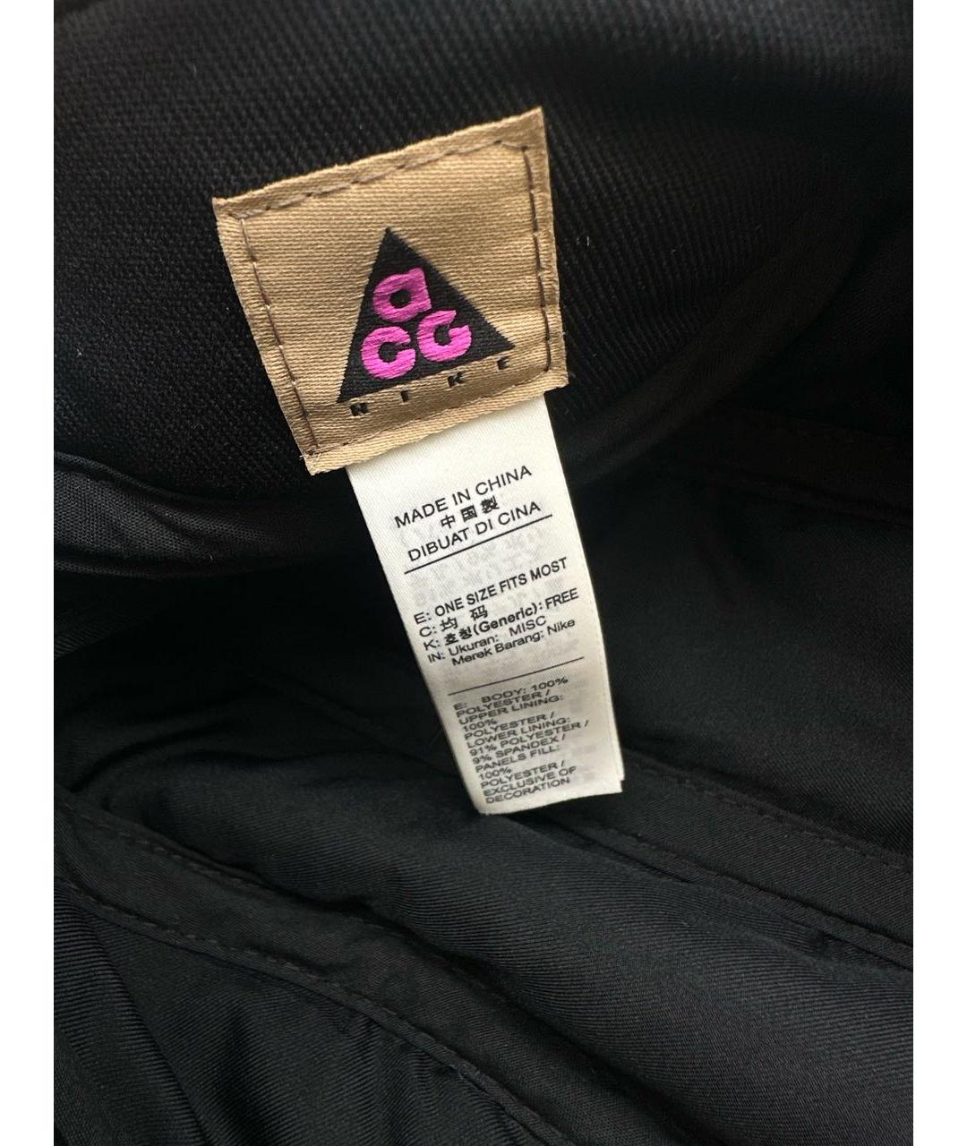 NIKE ACG Черная синтетическая кепка/бейсболка, фото 7
